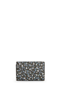 Portefeuille imprimé floral - Blue Mirage Multicolor