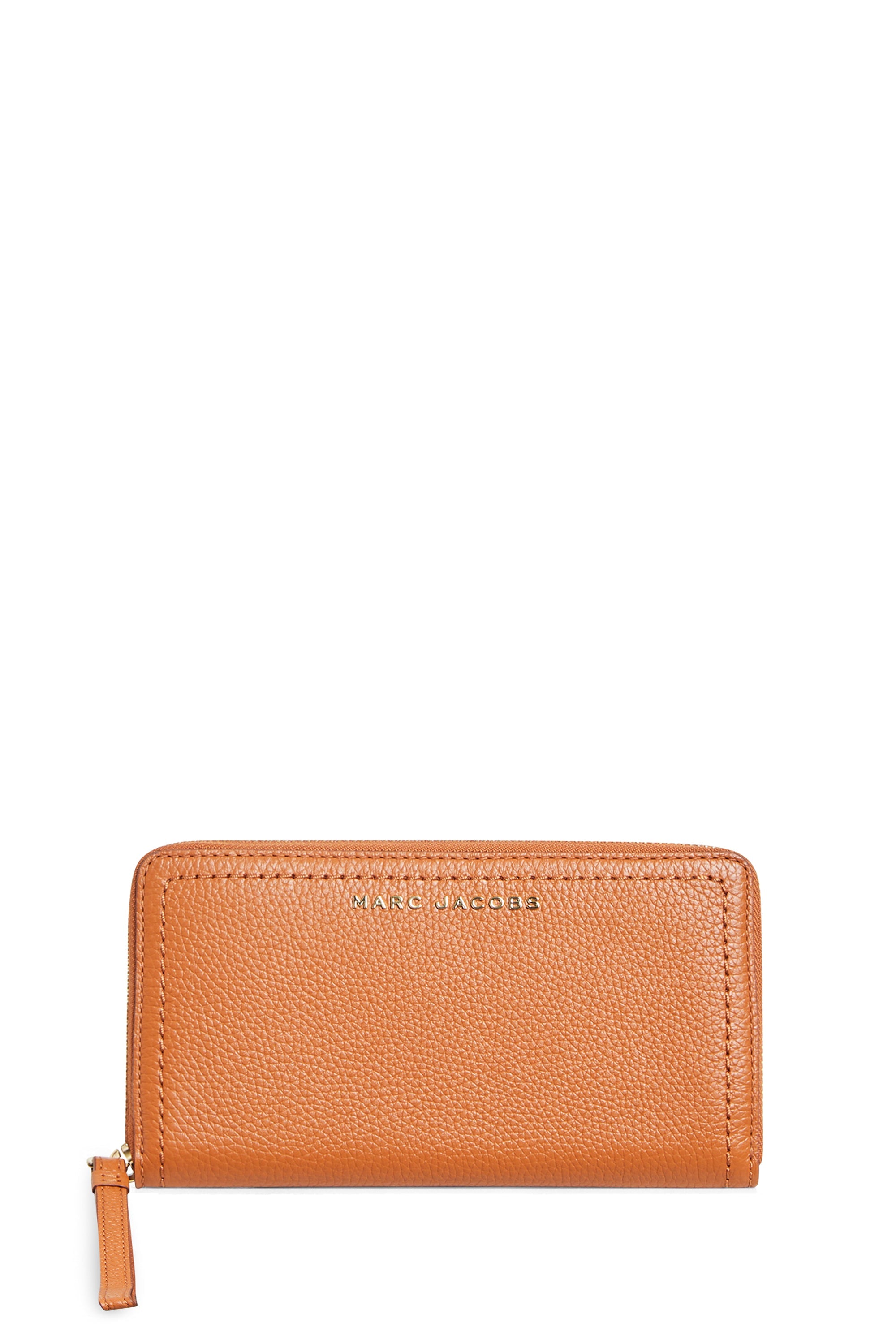 Portefeuille The Wallet en cuir - Smoked Almond