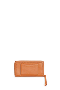 Portefeuille The Wallet en cuir - Smoked Almond