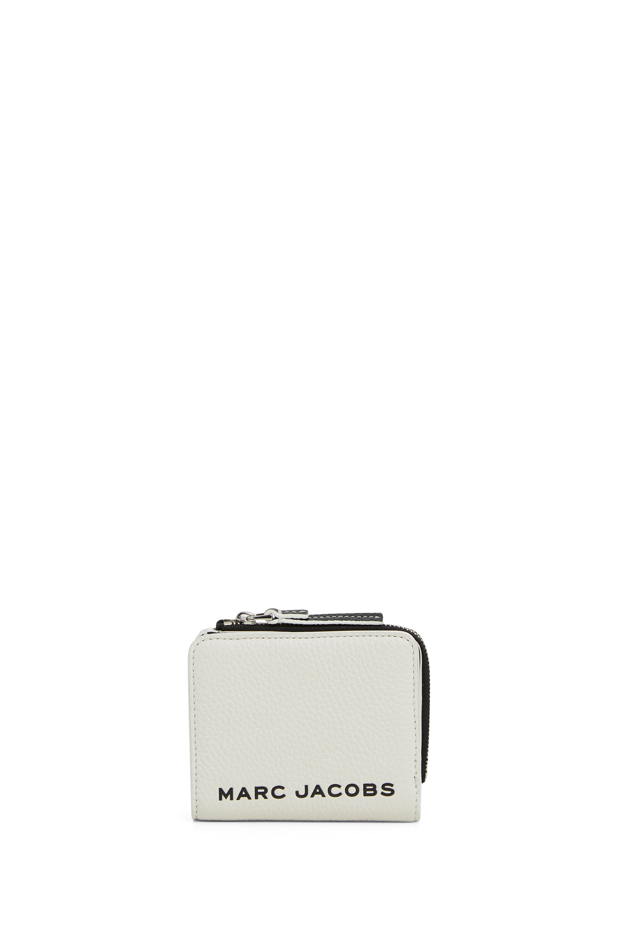 Portefeuille Compact zippé en cuir - Cotton