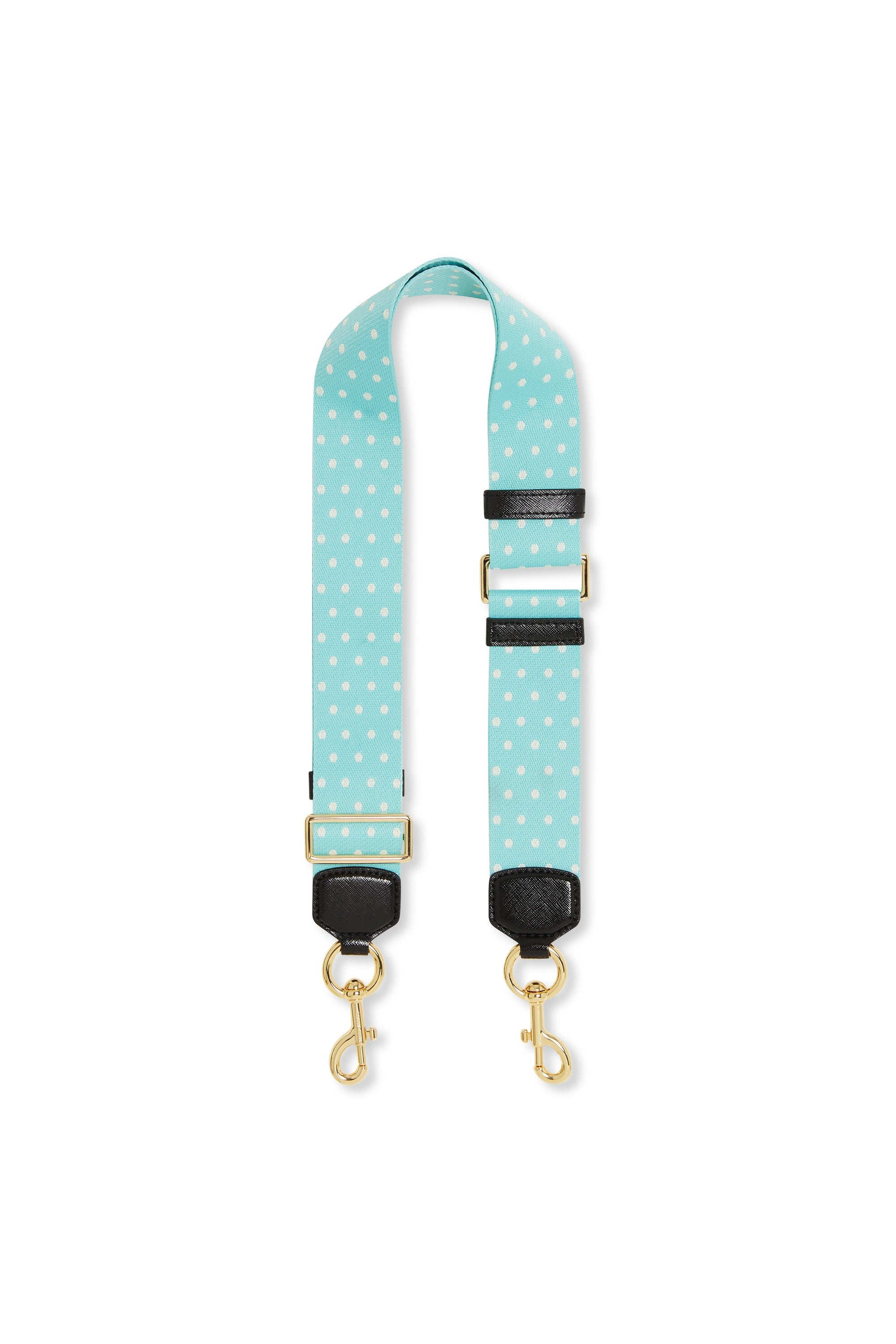 Bandoulière à pois en tissu - Aquaria