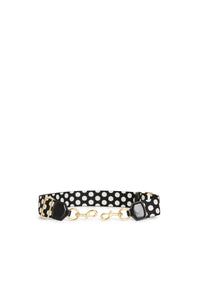 Bandoulière en tissu - Black