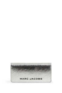 Portefeuille irisé à logo - Silver