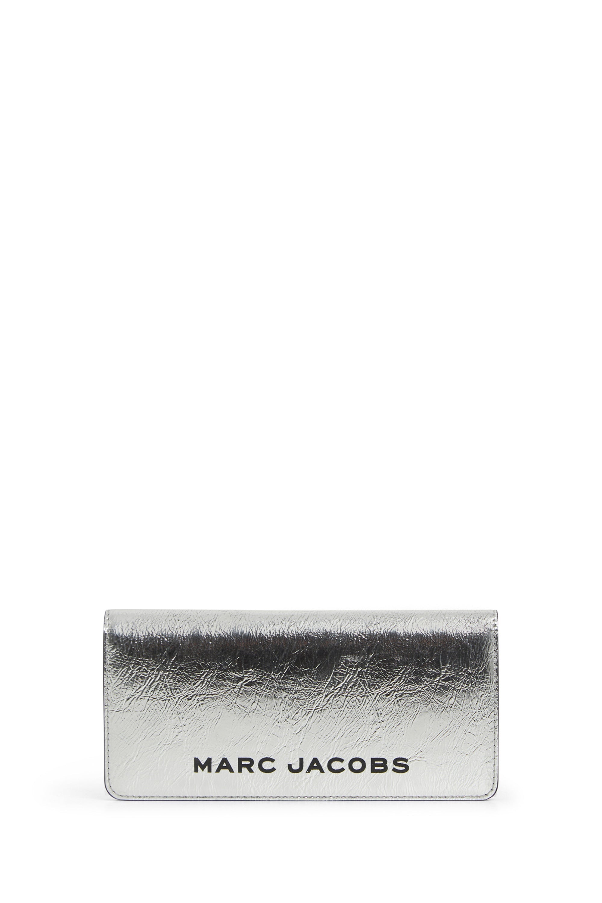 Portefeuille irisé à logo - Silver