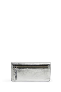 Portefeuille irisé à logo - Silver