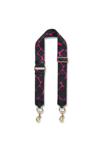 Bandoulière en tissu - Noir