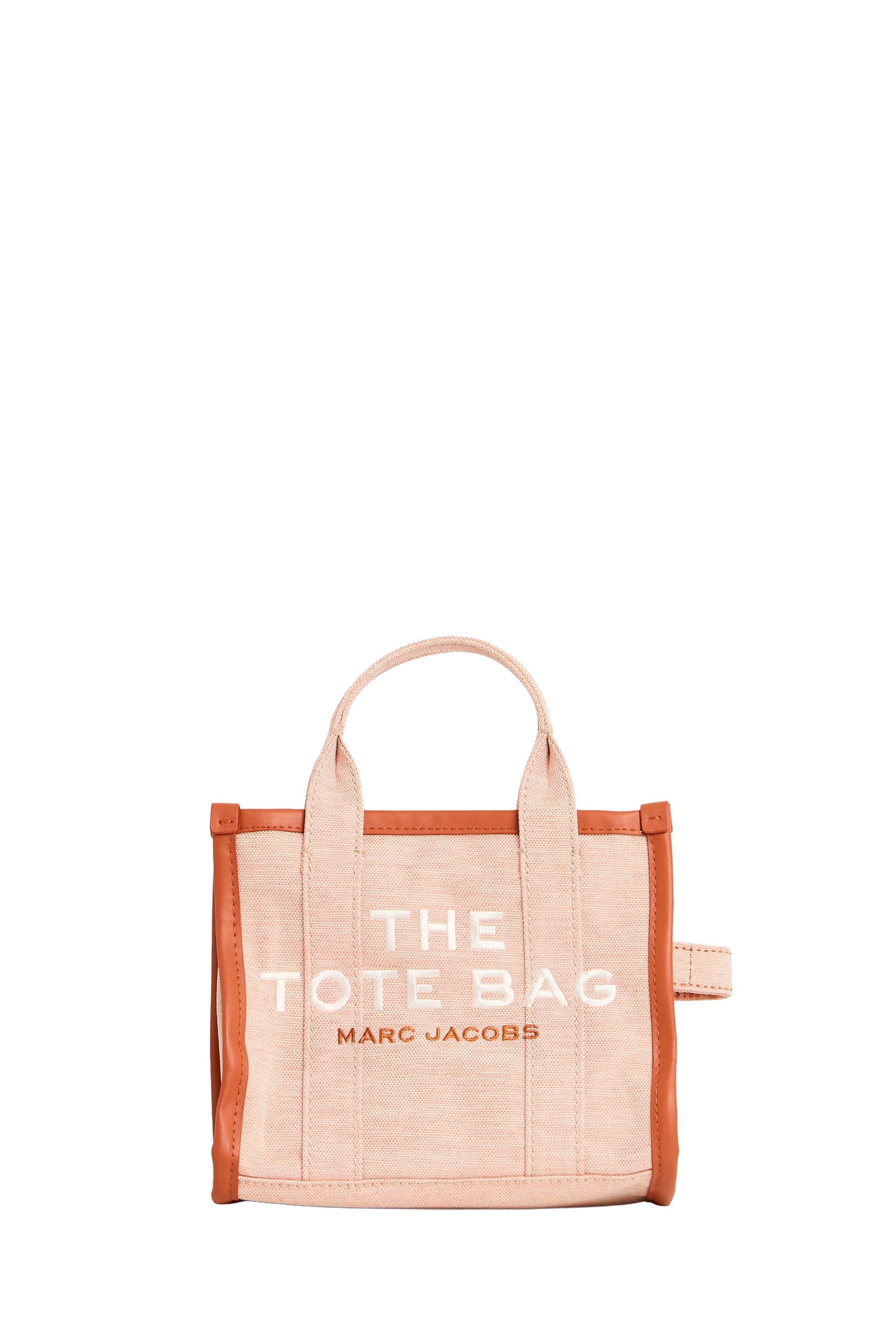 Petit sac à bandoulière The Tote Bag en tissu - Orange Rust