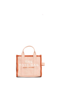 Petit sac à bandoulière The Tote Bag en tissu - Orange Rust