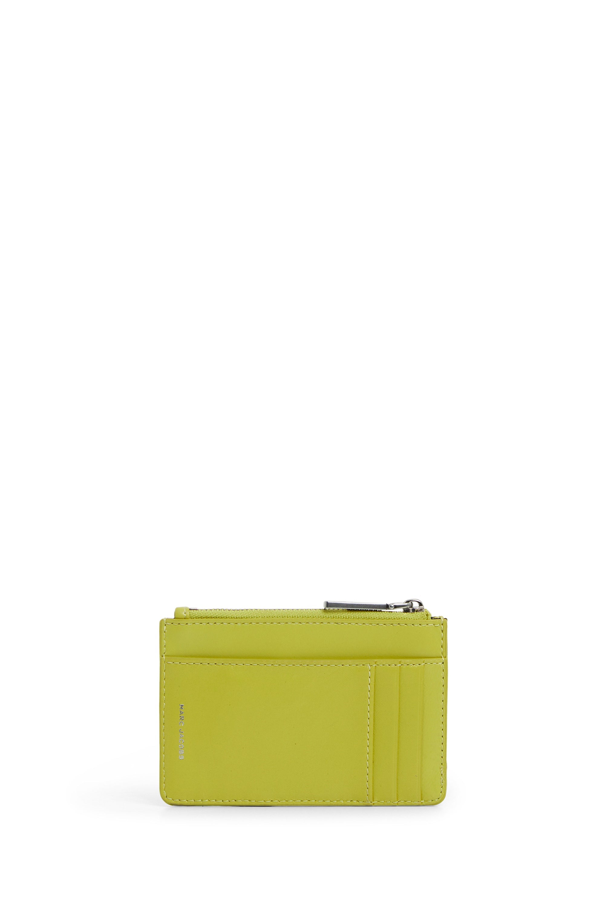Portefeuille Compact en cuir - Apple Green