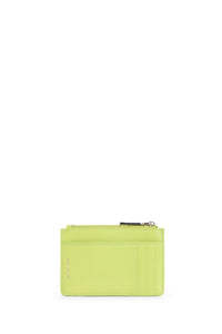 Portefeuille The Wallet en cuir - Green Glow