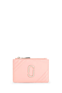 Portefeuille The Wallet en cuir - Quartz Pink