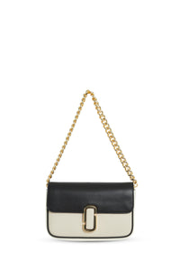 Sac à bandoulière en cuir - Greige Multicolor