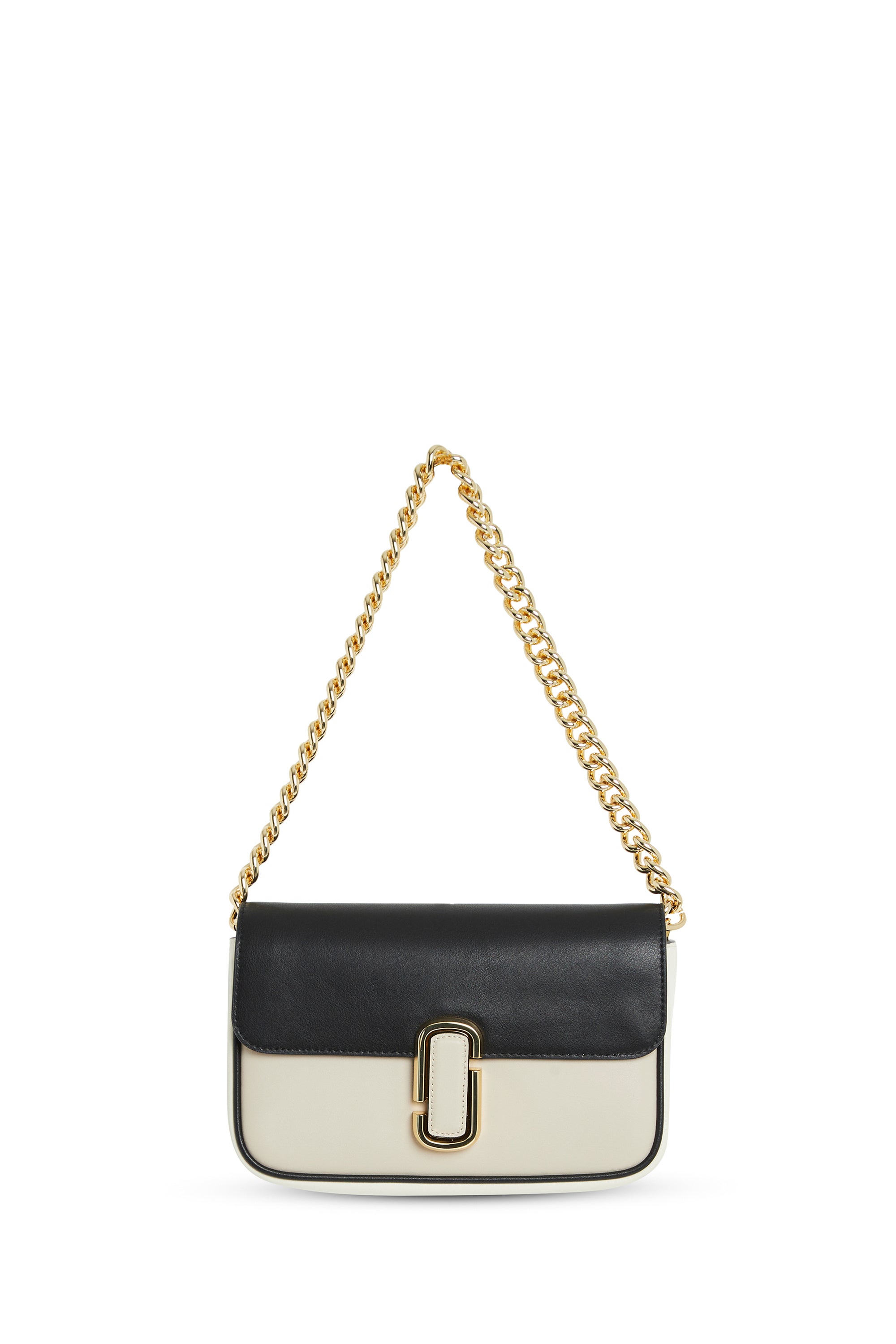 Sac à bandoulière en cuir - Greige Multicolor