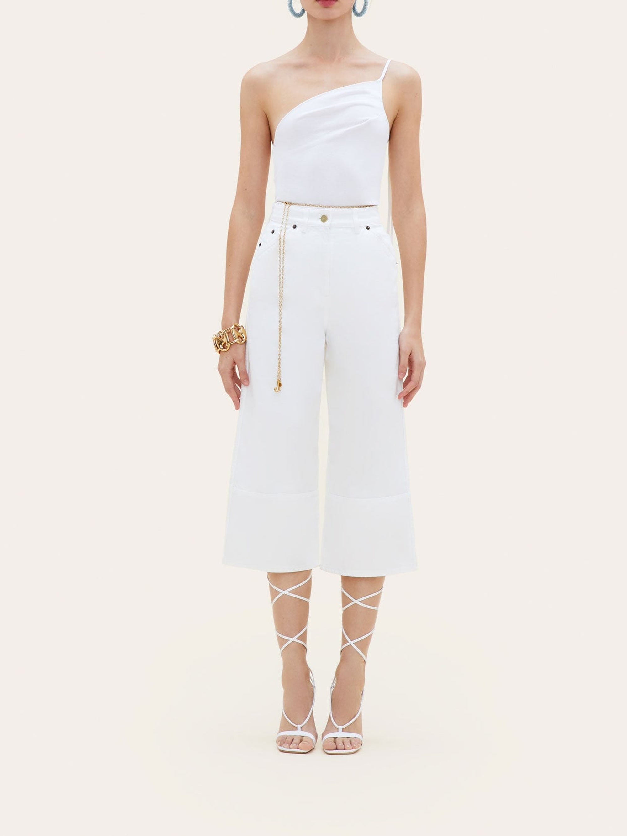 Pantalon Prago court - White