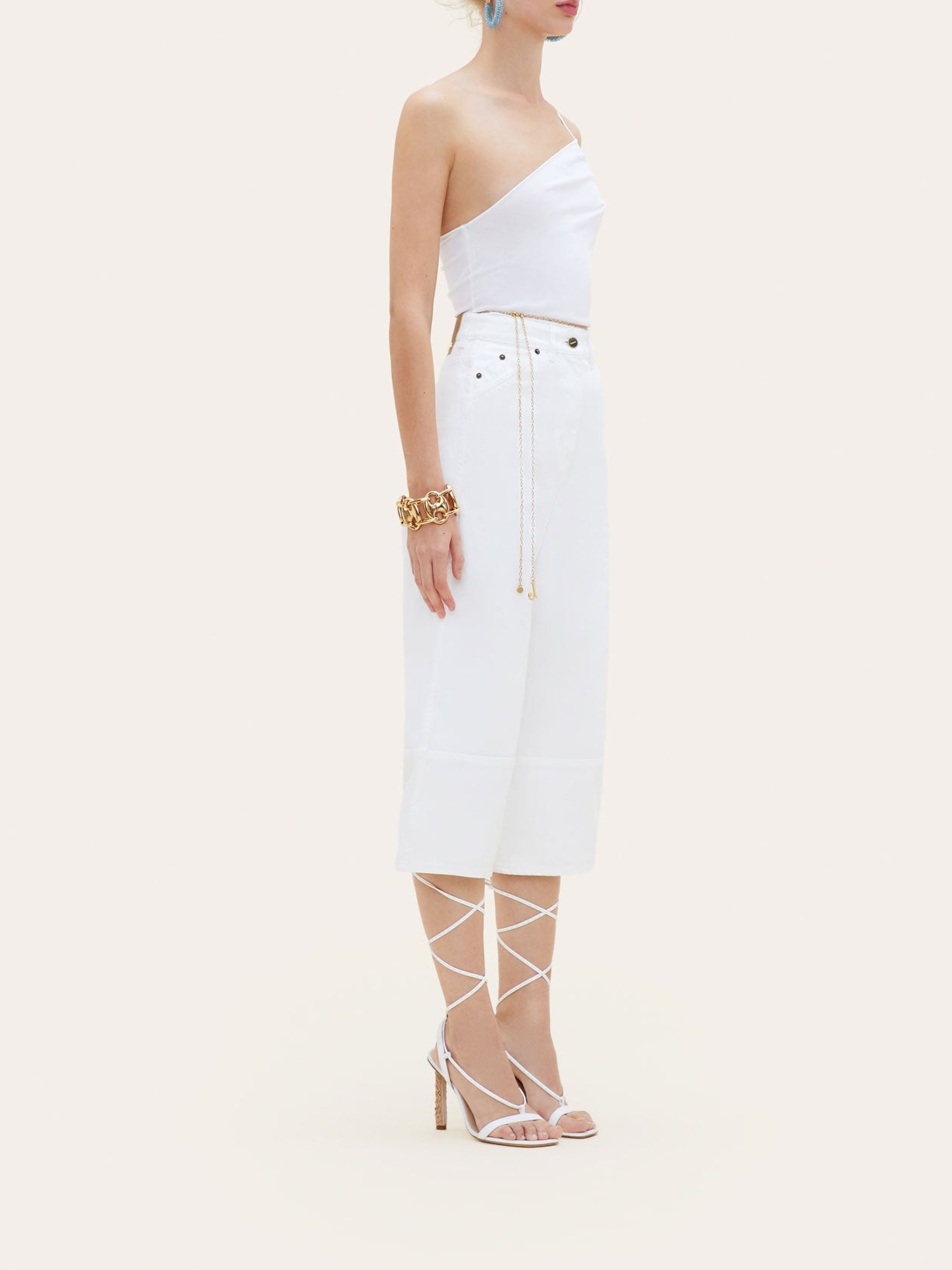 Pantalon Prago court - White