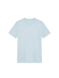 T-shirt Bianco à col rond - Light Blue