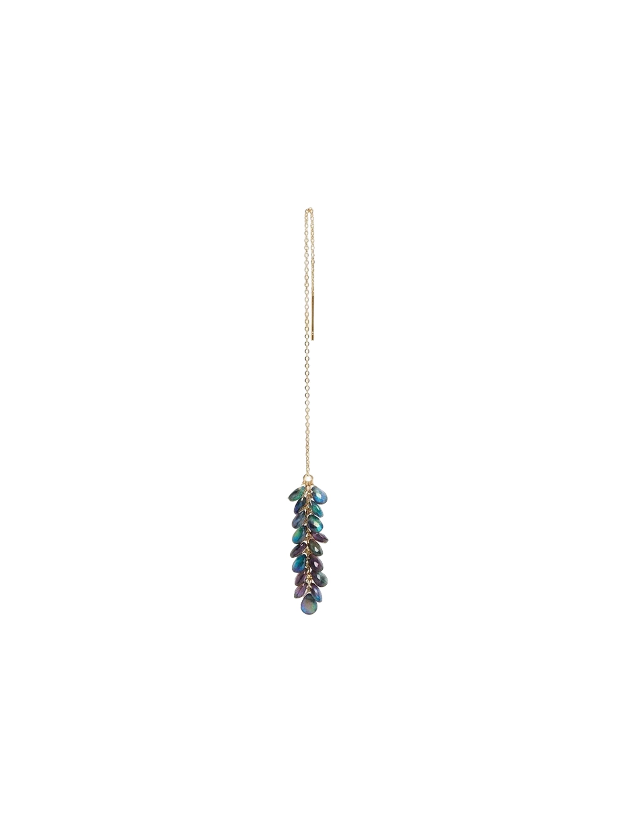 The Lavender Mono Earrings - Purple