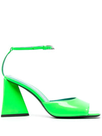 Piper sandal 85mm - Fluo emerald
