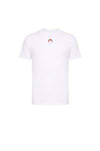 T-shirt manches courtes coupe large - White & Red Moon