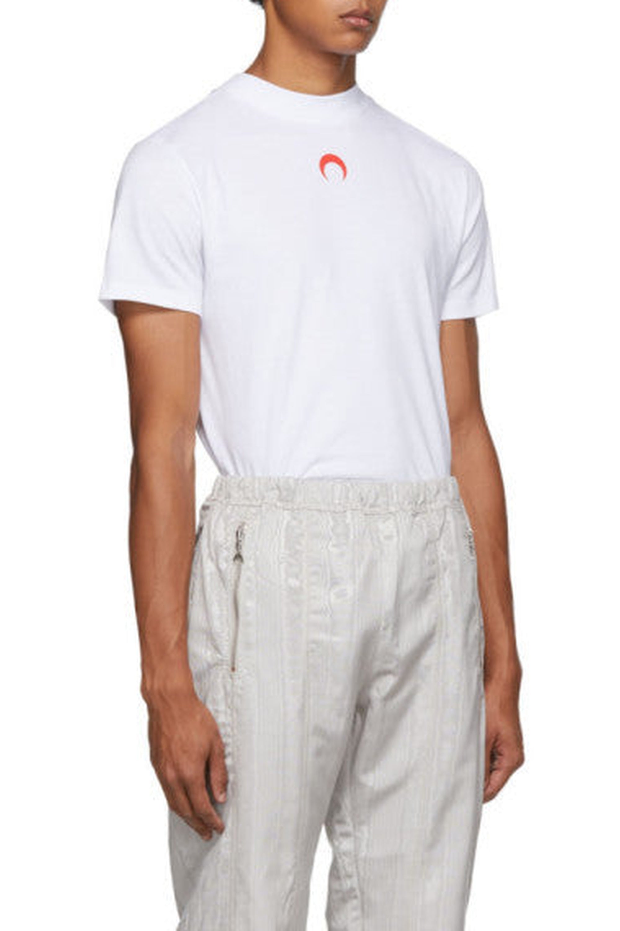 PRIX MARQUE : 65€_White & Red Moon Top - White & Red Moon