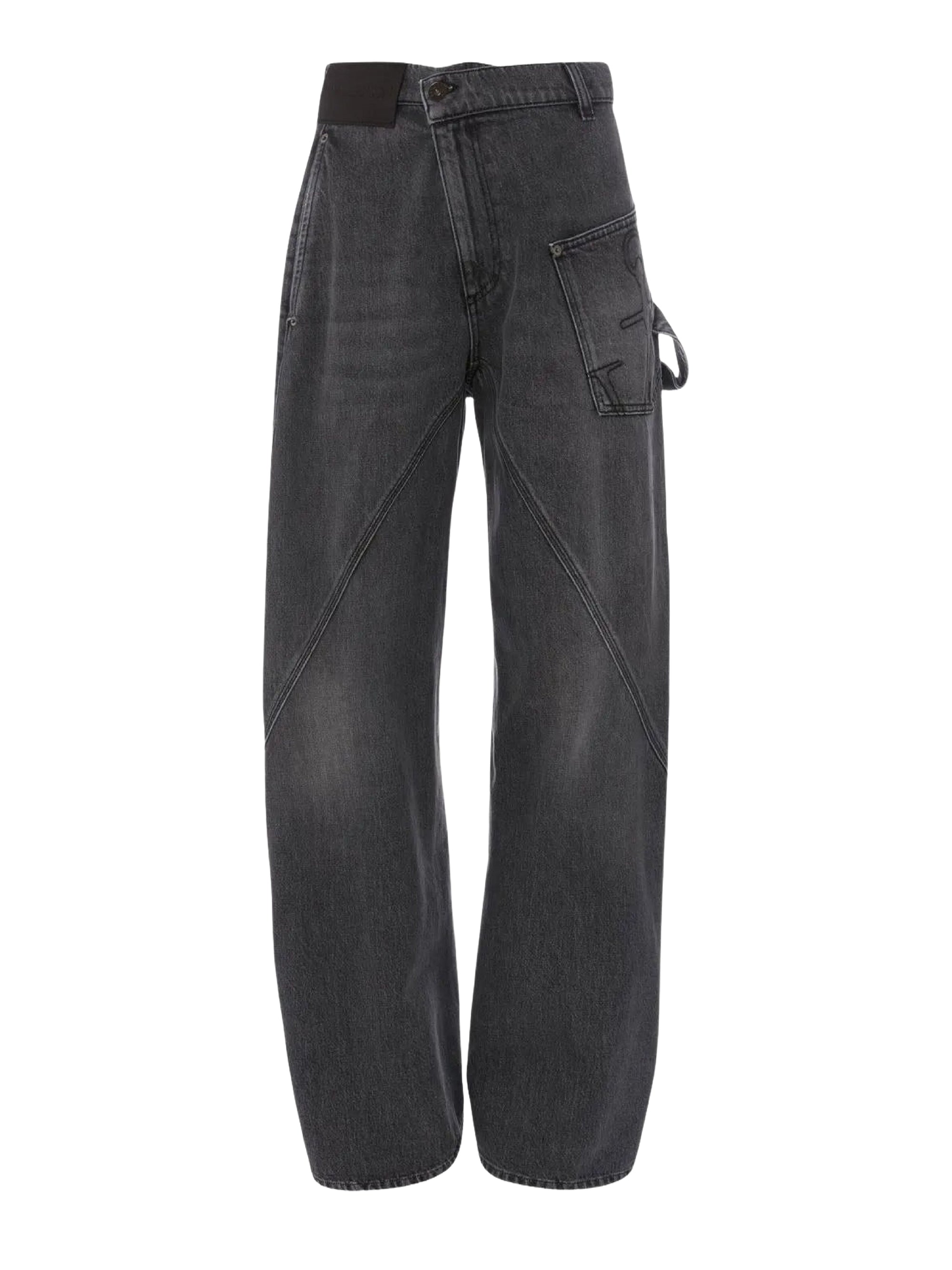 Jeans De Travail Tordus - Grey