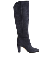 Bottes Madalie 80 en cuir - Navy