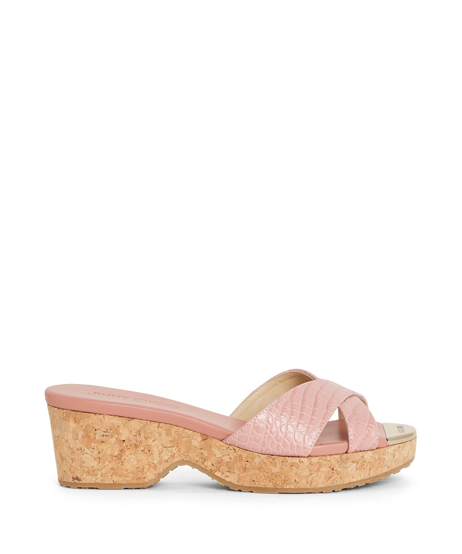 Mules Panna 50 en cuir - Blush