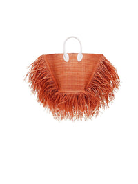 Sac Grand Baci en cuir - Terracotta