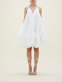 Robe dos nu Rosa - Off White