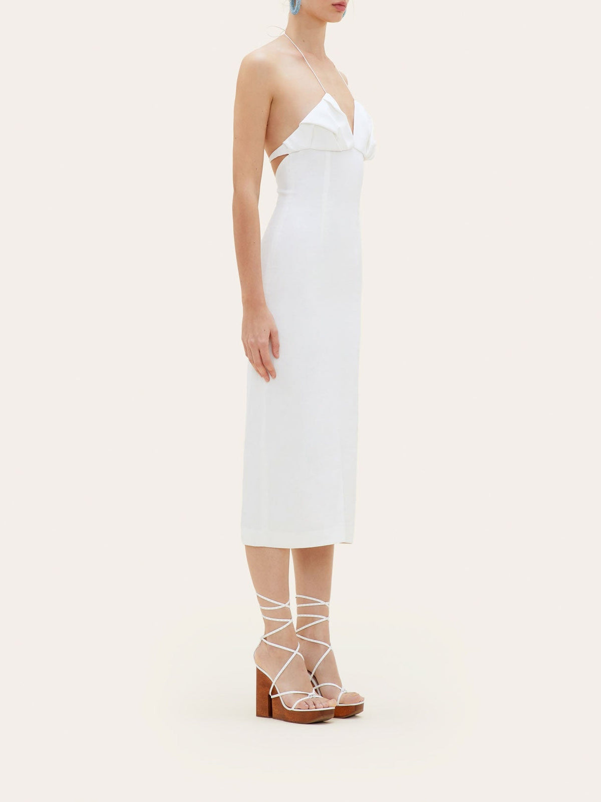 Robe Bambino longue - Off White