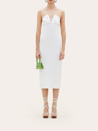 Robe Bambino longue - Off White