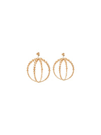 The Cristalli Earrings - Beige