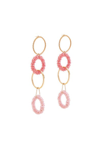 Boucles d'oreilles Riviera - Pink