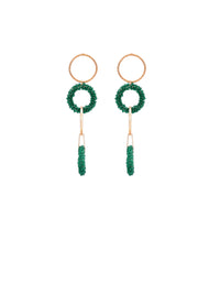 Boucles d'oreilles Riviera - Green