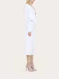 Chemise Figari à nouer - White