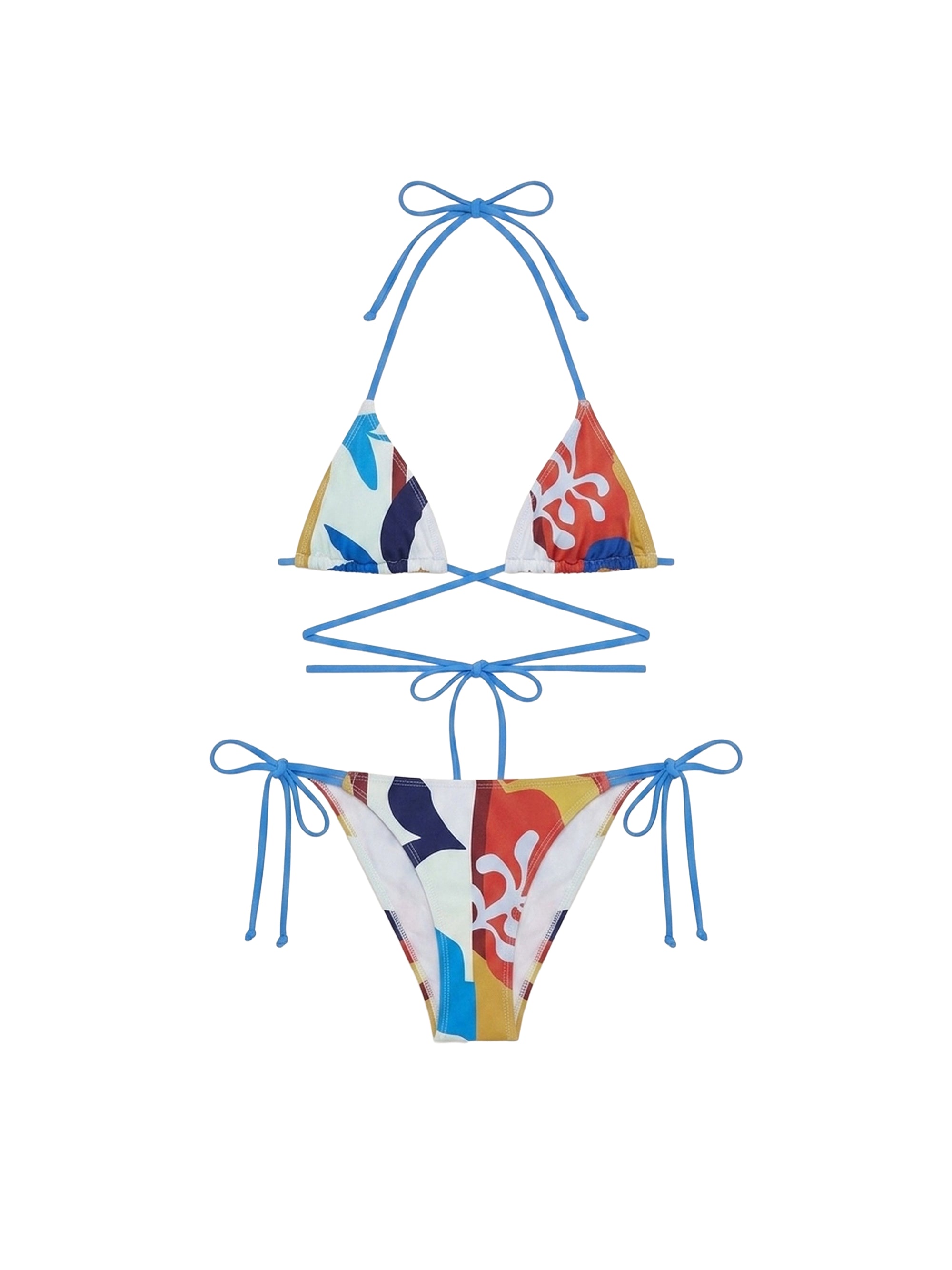 Maillot Albenga - Print White