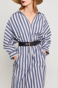 Robe Ecosse à manches longues - Grey