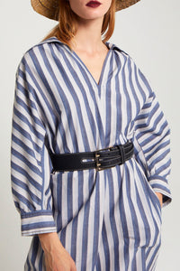 Robe Ecosse à manches longues - Grey