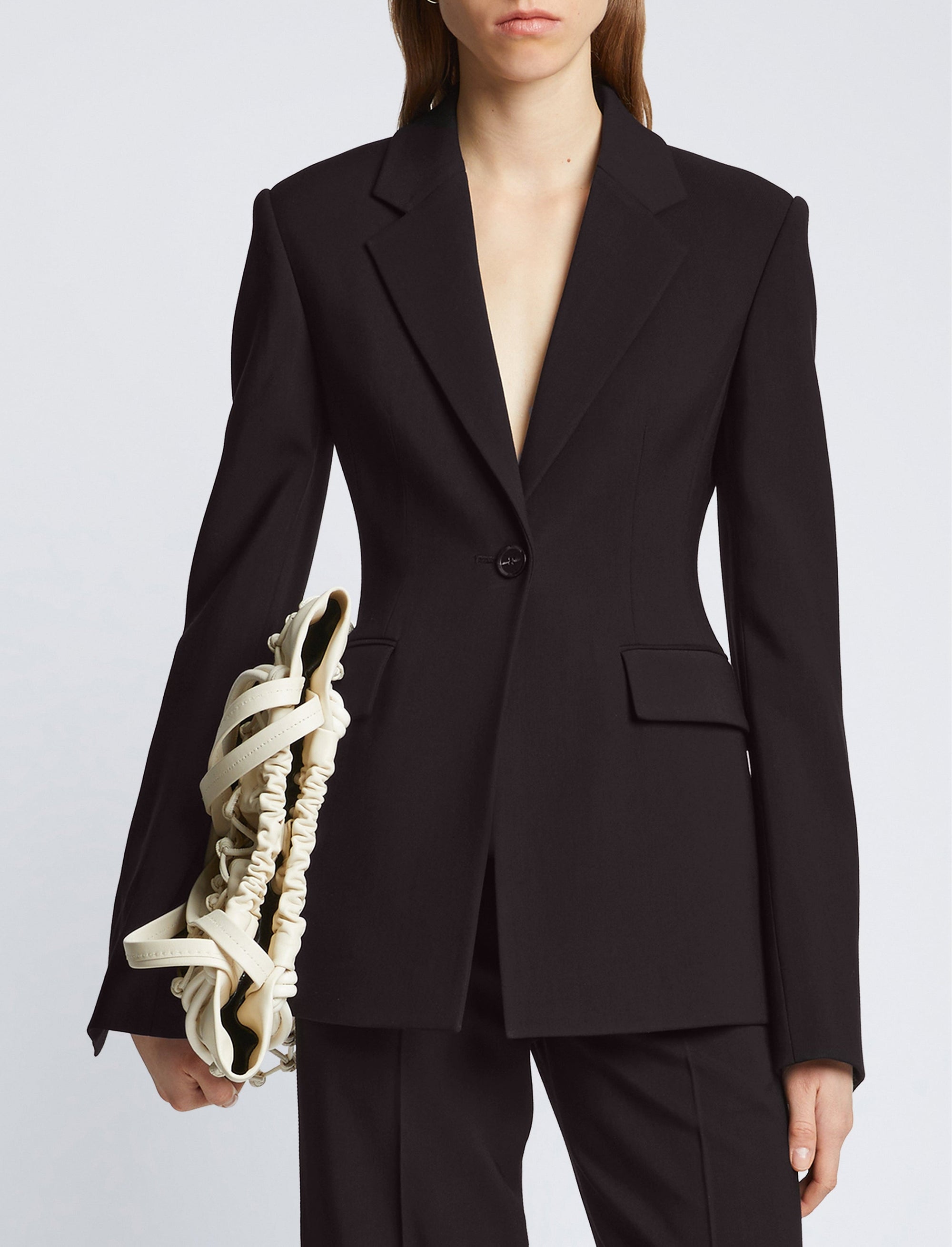 Veste de blazer cintrée - Black
