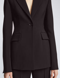 Veste de blazer cintrée - Black