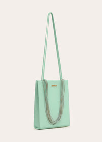 Sac A4 en cuir - Blue