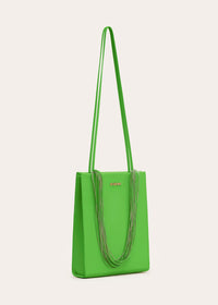 Sac A4 en cuir - Green