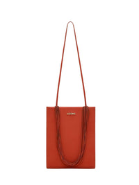 Sac A4 en cuir - Orange