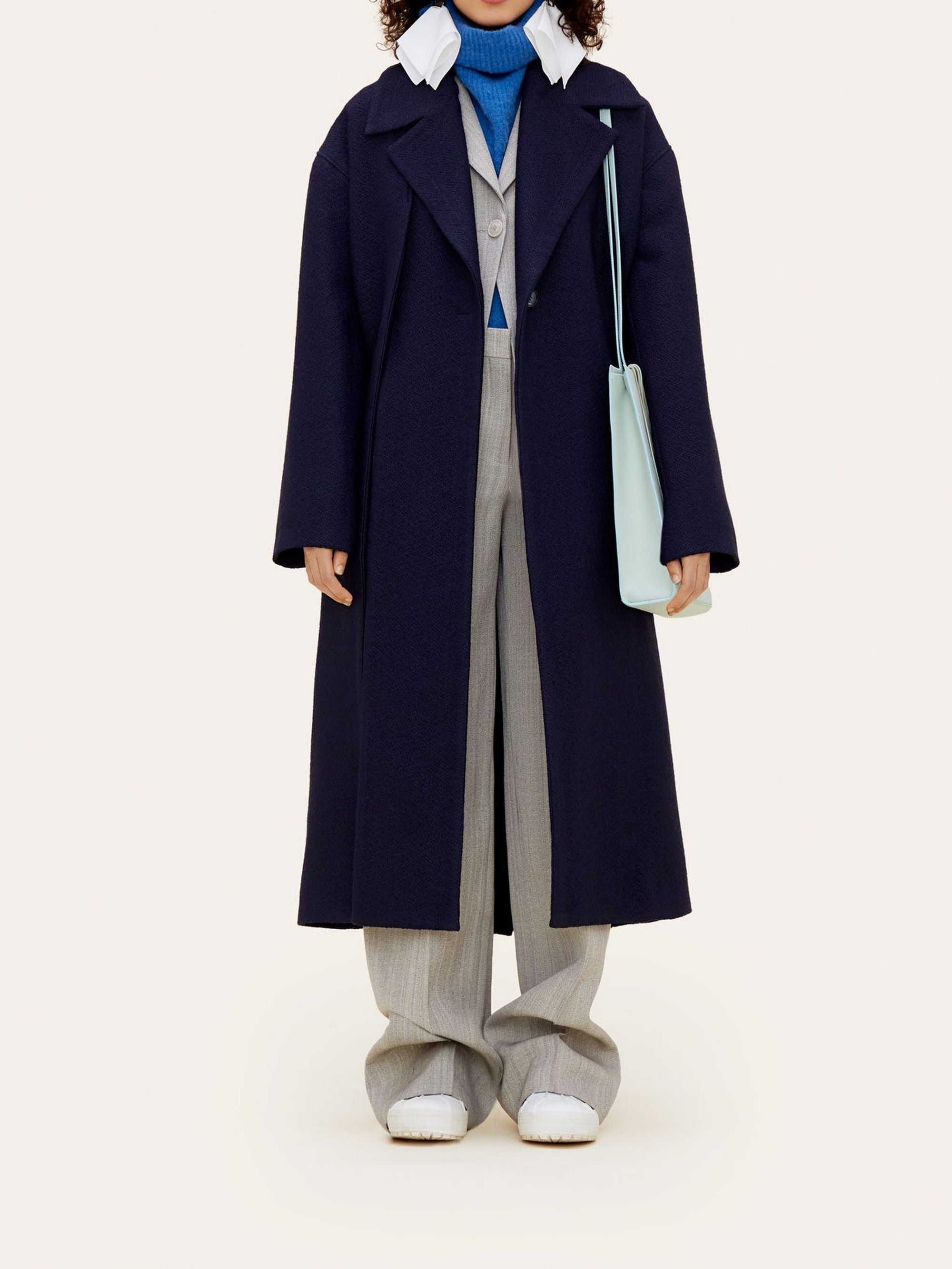 DARK NAVY LE MANTEAU QUITO