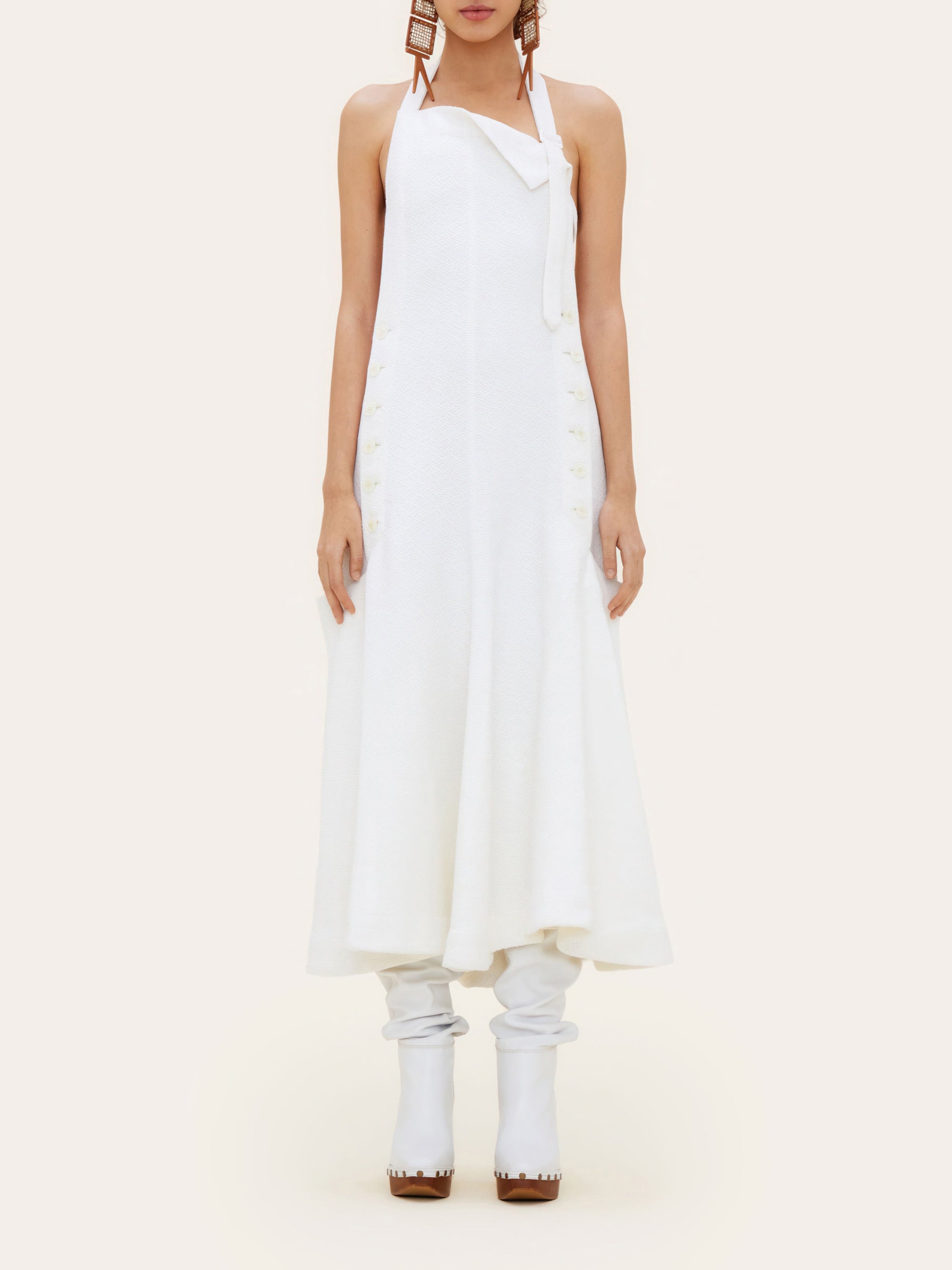 WHITE LA ROBE TABLIER