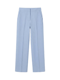 Pantalon de tailleur Loya en laine mélangée - Light Blue