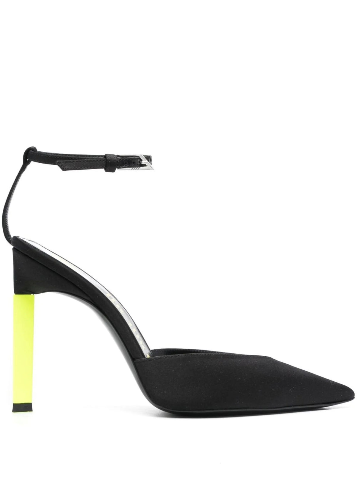 Perine pump 105mm - Black/fluo yellow