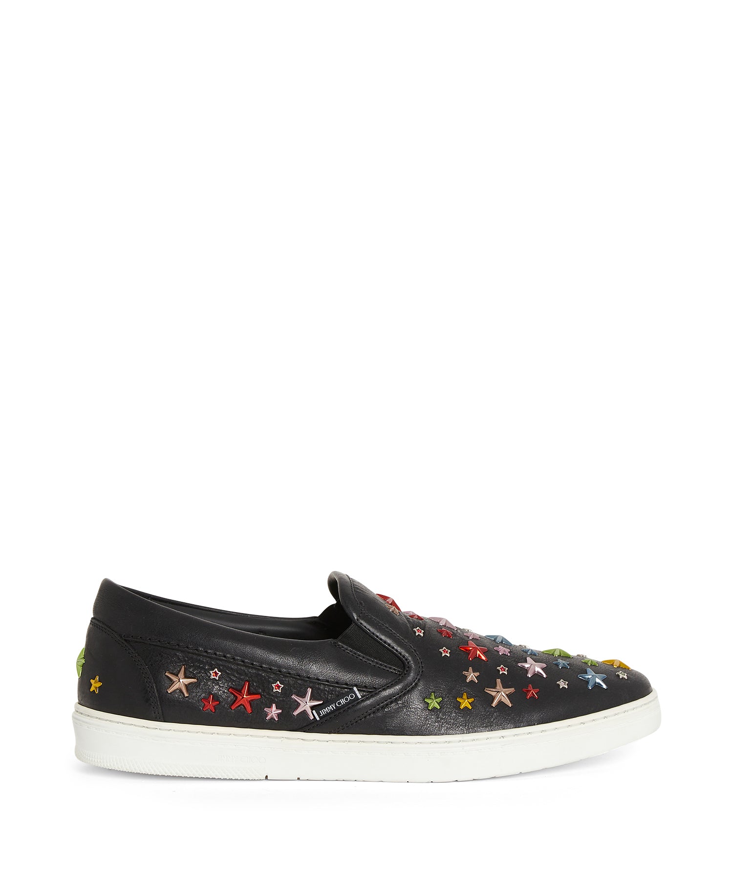 Sneakers Grove en cuir - Champagne & Rainbow Mix