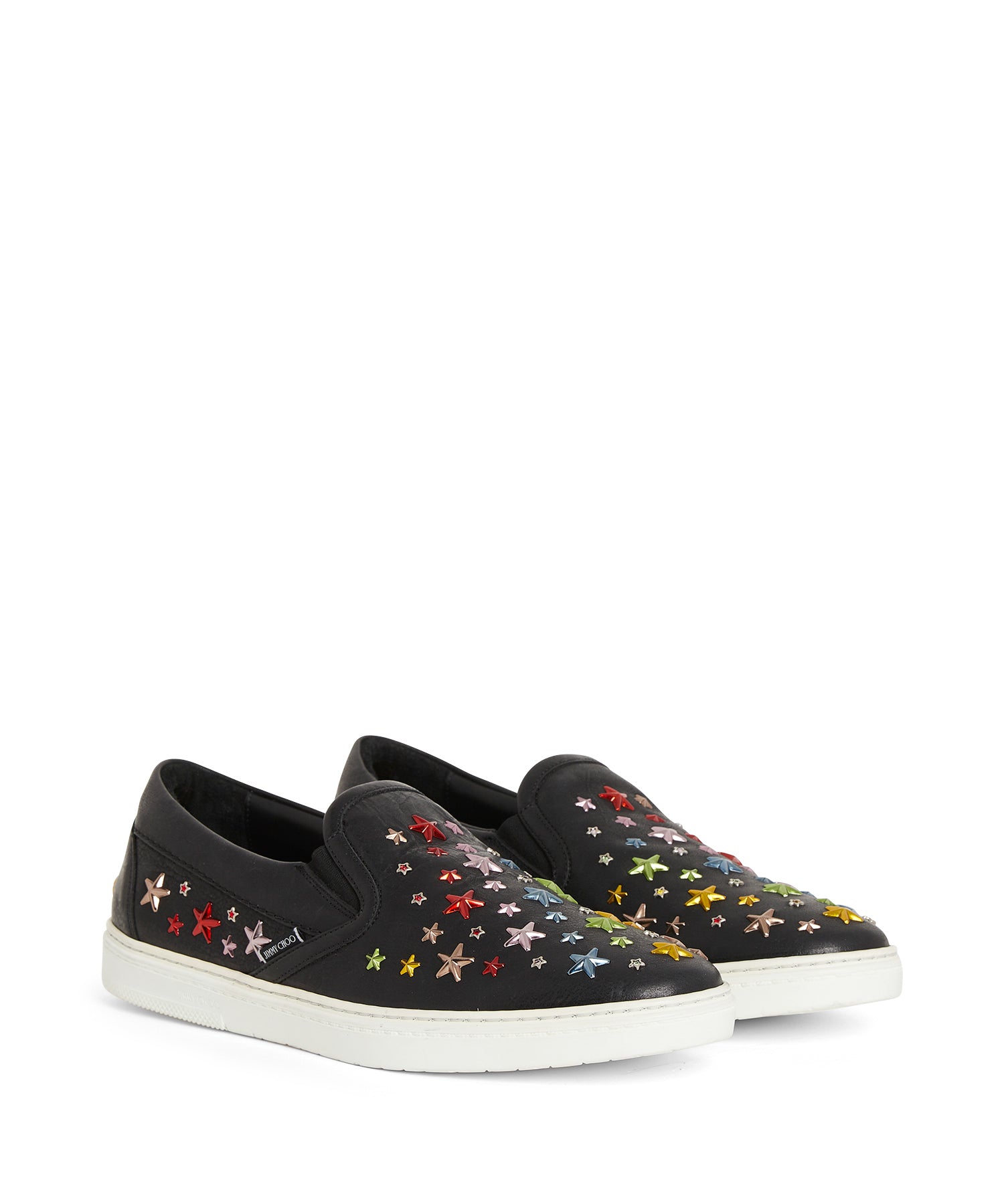 Sneakers Grove en cuir - Champagne & Rainbow Mix