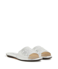 Sandales Tiaret en cuir - Silver